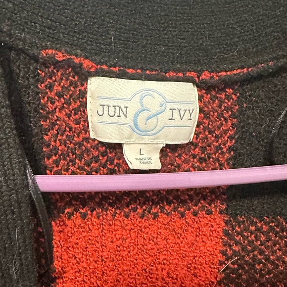 Buffalo Check Cardigan - Picture 3 of 3